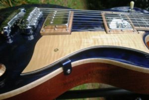 FOXGUITARCRAFT.COM Guitar Calendar pick for July 2016 (Electric) - Hawkins Les Paul Style